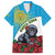 Personalized Rwanda Baby Gorilla Family Matching Off Shoulder Maxi Dress and Hawaiian Shirt Kwita Izina 2025 - Wonder Print Shop