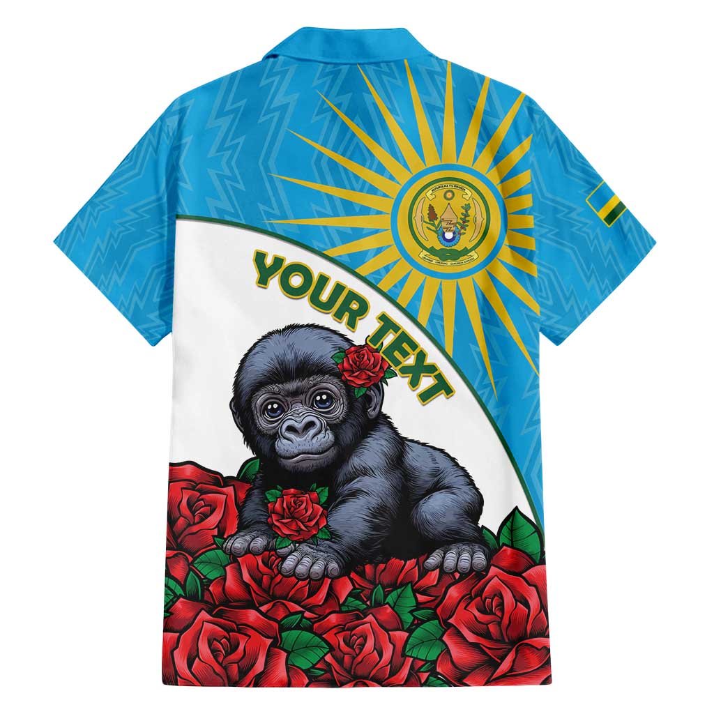 Personalized Rwanda Baby Gorilla Family Matching Puletasi and Hawaiian Shirt Kwita Izina 2025 - Wonder Print Shop