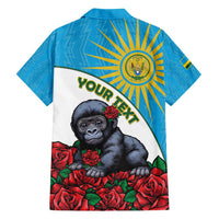 Personalized Rwanda Baby Gorilla Family Matching Summer Maxi Dress and Hawaiian Shirt Kwita Izina 2025 - Wonder Print Shop