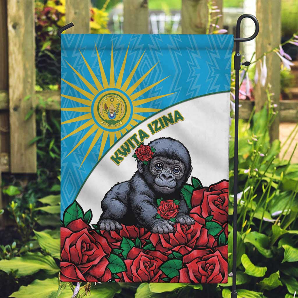 Rwanda Baby Gorilla Garden Flag Kwita Izina 2025 - Wonder Print Shop