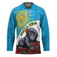Personalized Rwanda Baby Gorilla Hockey Jersey Kwita Izina 2025 - Wonder Print Shop