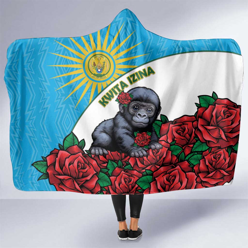 Rwanda Baby Gorilla Hooded Blanket Kwita Izina 2025 - Wonder Print Shop