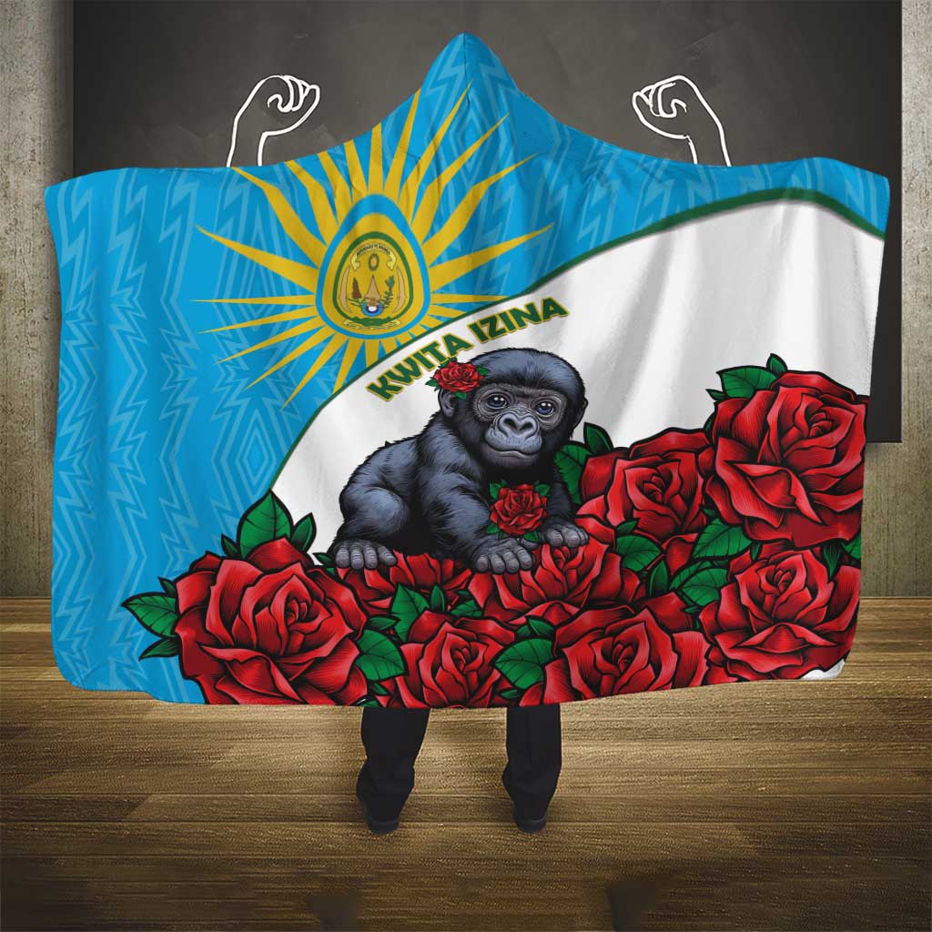 Rwanda Baby Gorilla Hooded Blanket Kwita Izina 2025 - Wonder Print Shop