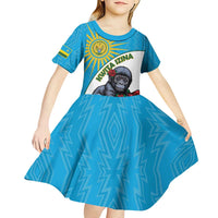 Personalized Rwanda Baby Gorilla Kid Short Sleeve Dress Kwita Izina 2025 - Wonder Print Shop