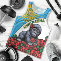 Personalized Rwanda Baby Gorilla Men Tank Top Kwita Izina 2025 - Wonder Print Shop
