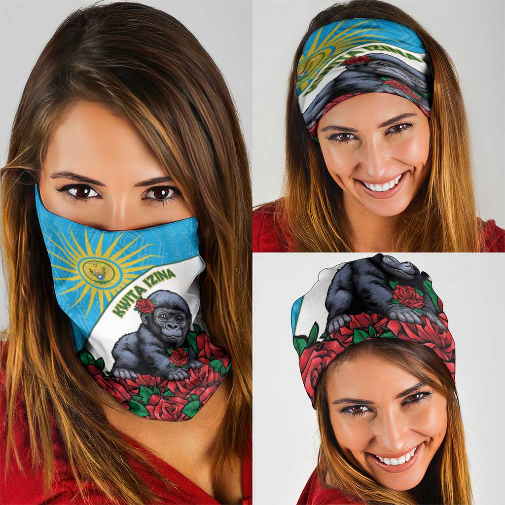Rwanda Baby Gorilla Neck Gaiter Kwita Izina 2025 LT15
