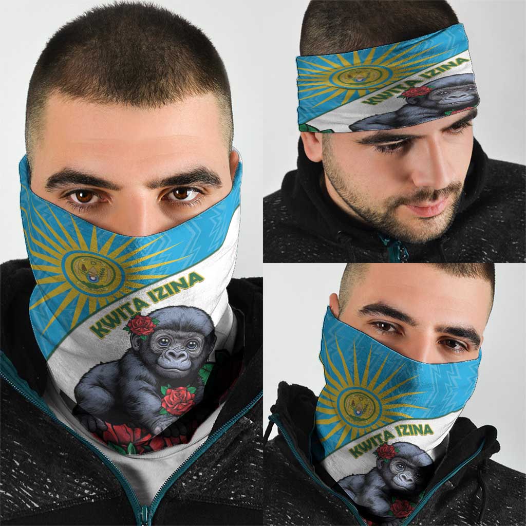 Rwanda Baby Gorilla Neck Gaiter Kwita Izina 2025 LT15