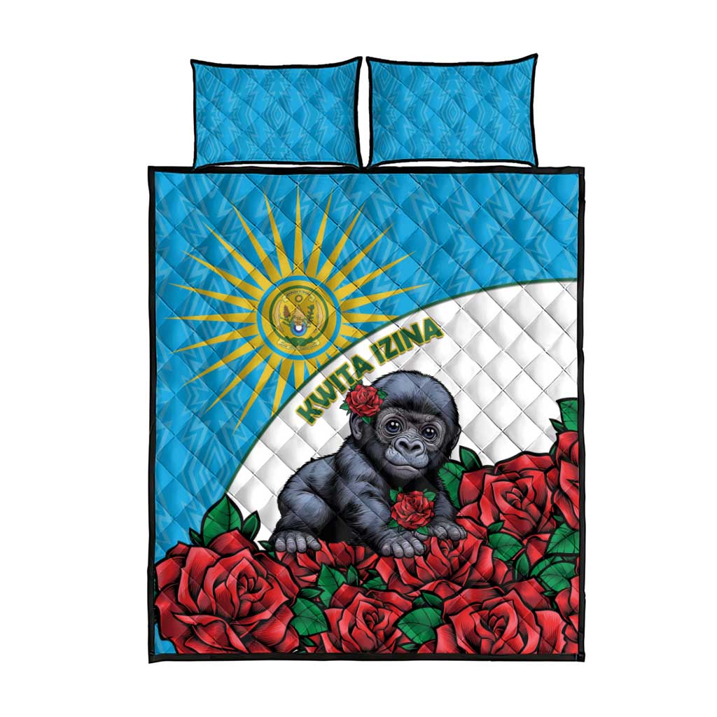 Rwanda Baby Gorilla Quilt Bed Set Kwita Izina 2025 - Wonder Print Shop