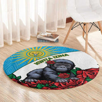 Rwanda Baby Gorilla Round Carpet Kwita Izina 2025 - Wonder Print Shop