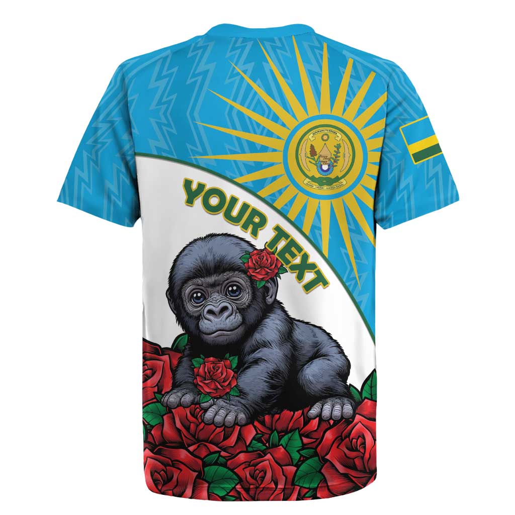 Personalized Rwanda Baby Gorilla Rugby Jersey Kwita Izina 2025 - Wonder Print Shop