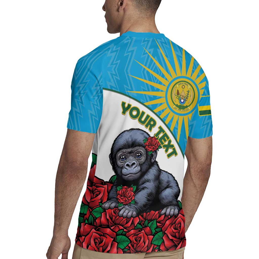 Personalized Rwanda Baby Gorilla Rugby Jersey Kwita Izina 2025 - Wonder Print Shop