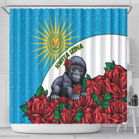 Rwanda Baby Gorilla Shower Curtain Kwita Izina 2025 - Wonder Print Shop