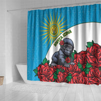 Rwanda Baby Gorilla Shower Curtain Kwita Izina 2025 - Wonder Print Shop