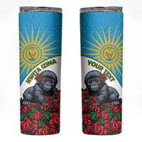 Personalized Rwanda Baby Gorilla Skinny Tumbler Kwita Izina 2025 - Wonder Print Shop