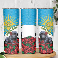 Personalized Rwanda Baby Gorilla Skinny Tumbler Kwita Izina 2025 - Wonder Print Shop