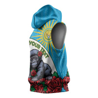 Personalized Rwanda Baby Gorilla Sleeveless Hoodie Kwita Izina 2025 - Wonder Print Shop