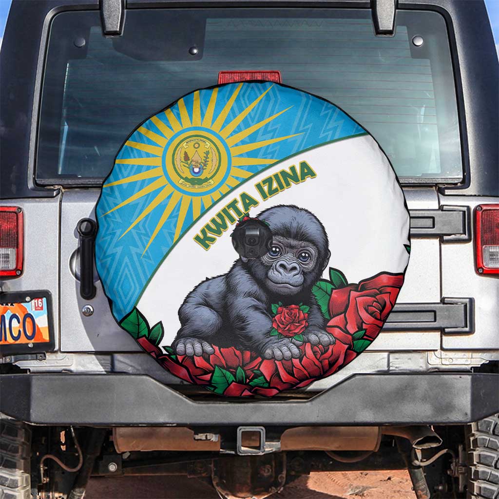Rwanda Baby Gorilla Spare Tire Cover Kwita Izina 2025 - Wonder Print Shop