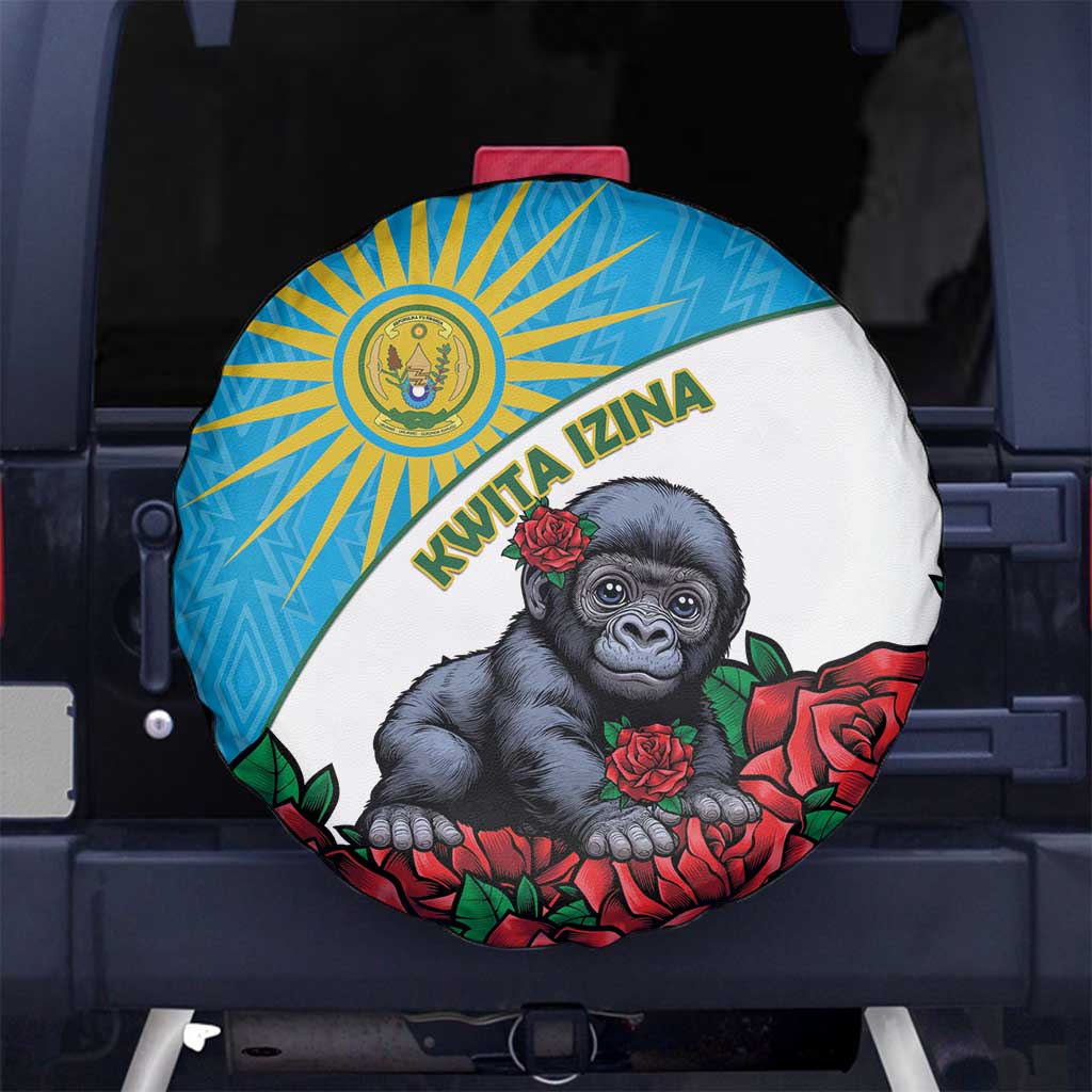 Rwanda Baby Gorilla Spare Tire Cover Kwita Izina 2025 - Wonder Print Shop