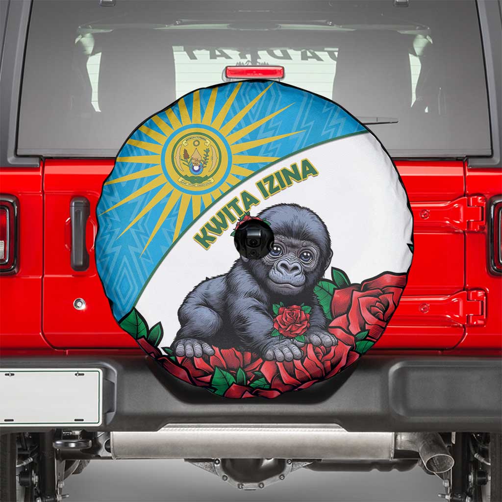 Rwanda Baby Gorilla Spare Tire Cover Kwita Izina 2025 - Wonder Print Shop