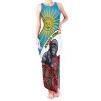Personalized Rwanda Baby Gorilla Tank Maxi Dress Kwita Izina 2025 - Wonder Print Shop