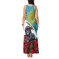Personalized Rwanda Baby Gorilla Tank Maxi Dress Kwita Izina 2025 - Wonder Print Shop