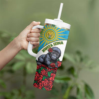Personalized Rwanda Baby Gorilla Tumbler With Handle Kwita Izina 2025 - Wonder Print Shop