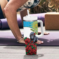 Personalized Rwanda Baby Gorilla Tumbler With Handle Kwita Izina 2025 - Wonder Print Shop