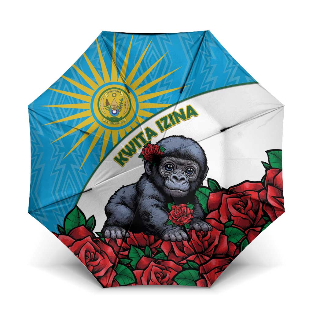 Rwanda Baby Gorilla Umbrella Kwita Izina 2025 - Wonder Print Shop