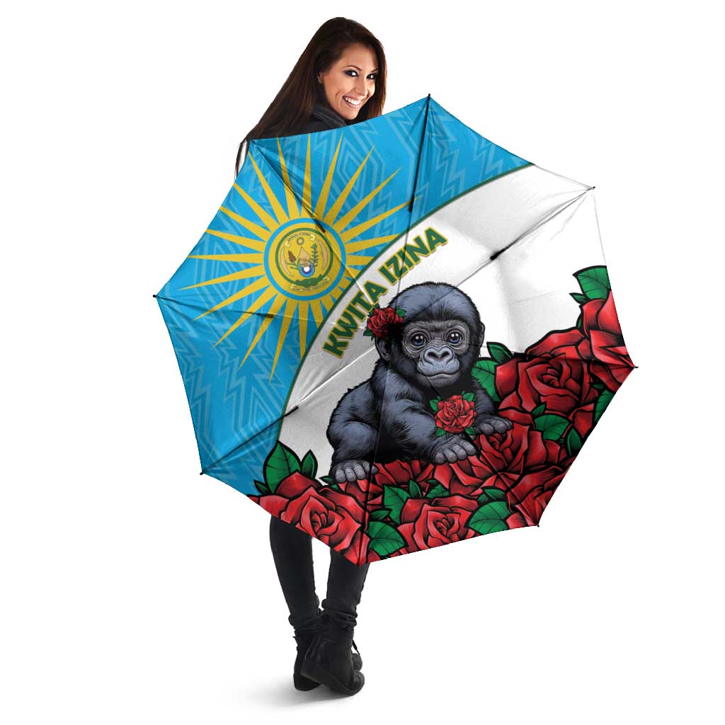 Rwanda Baby Gorilla Umbrella Kwita Izina 2025 - Wonder Print Shop