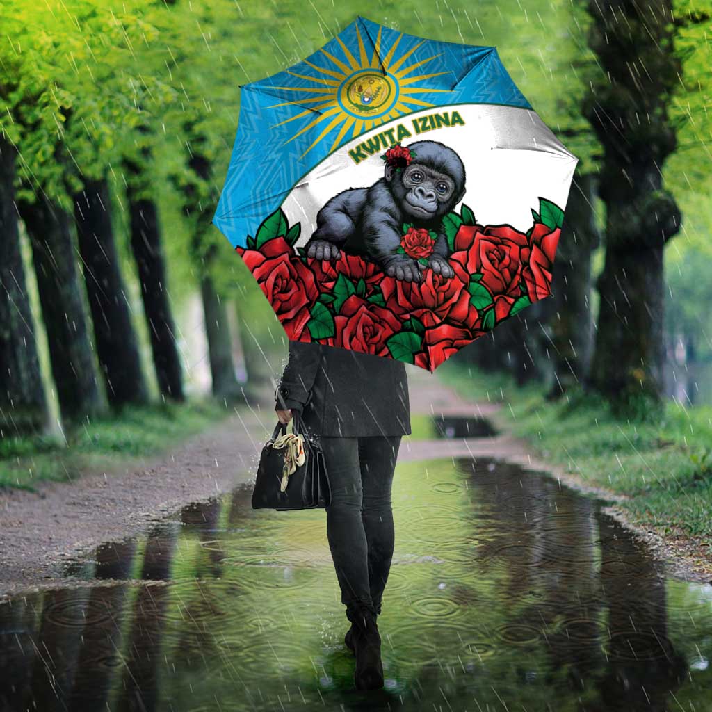 Rwanda Baby Gorilla Umbrella Kwita Izina 2025 - Wonder Print Shop