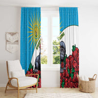 Rwanda Baby Gorilla Window Curtain Kwita Izina 2025 - Wonder Print Shop