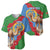 Personalised Eritrea Arabian Camel Baseball Jersey Gerbera Flower Flag Color - Wonder Print Shop