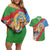 Personalised Eritrea Arabian Camel Couples Matching Off Shoulder Short Dress and Hawaiian Shirt Gerbera Flower Flag Color - Wonder Print Shop