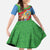 Personalised Eritrea Arabian Camel Family Matching Off Shoulder Maxi Dress and Hawaiian Shirt Gerbera Flower Flag Color - Wonder Print Shop