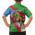 Personalised Eritrea Arabian Camel Hawaiian Shirt Gerbera Flower Flag Color - Wonder Print Shop