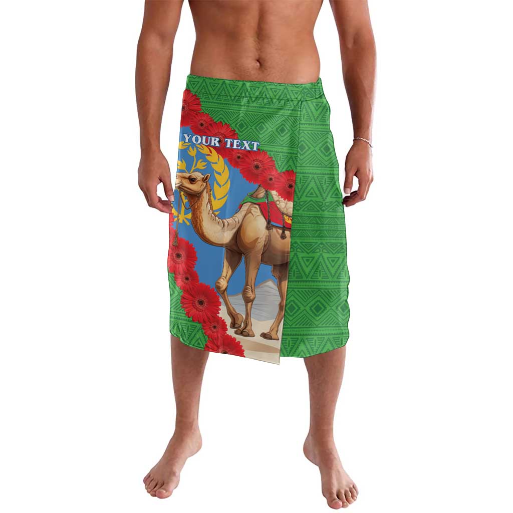 Personalised Eritrea Arabian Camel Lavalava Gerbera Flower Flag Color - Wonder Print Shop