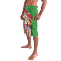 Personalised Eritrea Arabian Camel Lavalava Gerbera Flower Flag Color - Wonder Print Shop