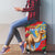 Personalised Eritrea Arabian Camel Luggage Cover Gerbera Flower Flag Color - Wonder Print Shop