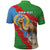 Personalised Eritrea Arabian Camel Polo Shirt Gerbera Flower Flag Color - Wonder Print Shop