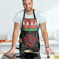 Merry Christmas Ya Filthy Animal Apron Retro Christmas Humor - Wonder Print Shop