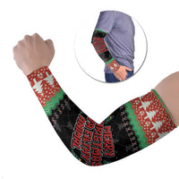 Merry Christmas Ya Filthy Animal Arm Sleeves Retro Christmas Humor - Wonder Print Shop