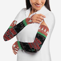 Merry Christmas Ya Filthy Animal Arm Sleeves Retro Christmas Humor - Wonder Print Shop