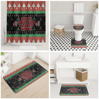 Merry Christmas Ya Filthy Animal Bathroom Set Retro Christmas Humor - Wonder Print Shop