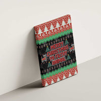 Merry Christmas Ya Filthy Animal Canvas Wall Art Retro Christmas Humor - Wonder Print Shop