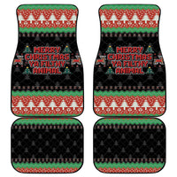 Merry Christmas Ya Filthy Animal Car Mats Retro Christmas Humor - Wonder Print Shop