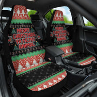 Merry Christmas Ya Filthy Animal Car Seat Cover Retro Christmas Humor - Wonder Print Shop