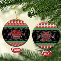 Merry Christmas Ya Filthy Animal Ceramic Ornament Retro Christmas Humor - Wonder Print Shop