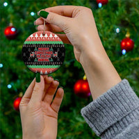 Merry Christmas Ya Filthy Animal Ceramic Ornament Retro Christmas Humor - Wonder Print Shop