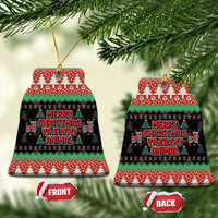 Merry Christmas Ya Filthy Animal Ceramic Ornament Retro Christmas Humor - Wonder Print Shop