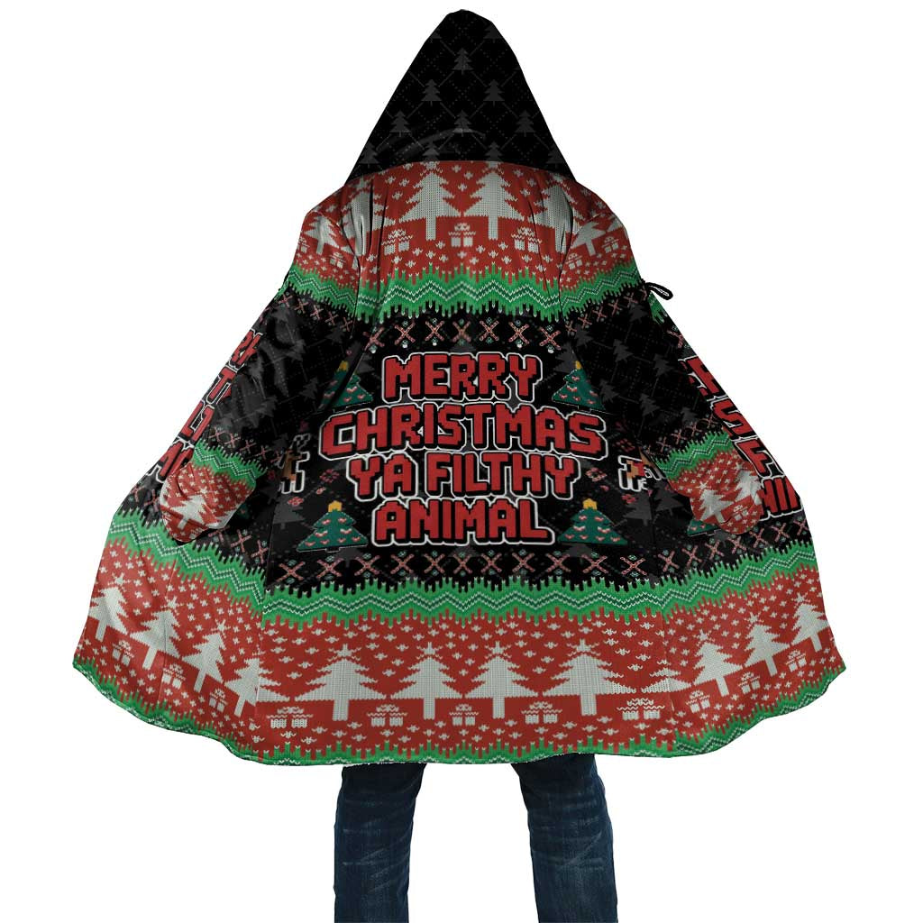 Merry Christmas Ya Filthy Animal Cloak Retro Christmas Humor - Wonder Print Shop